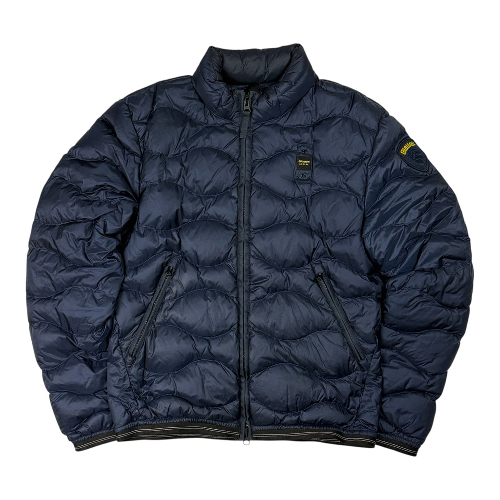 Blauer Puffer (S)