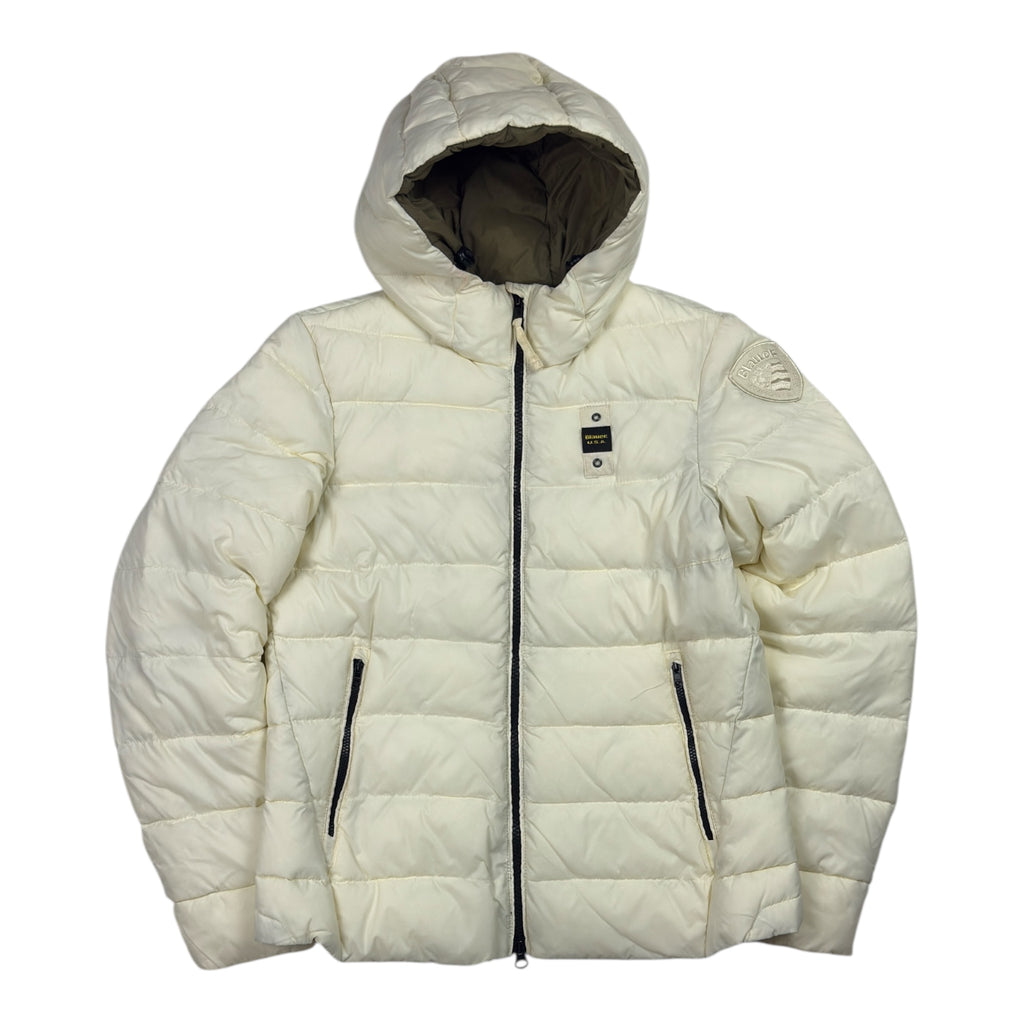 Blauer Puffer (XS-S)